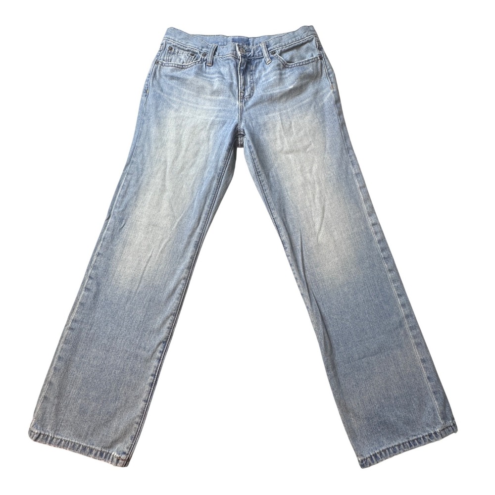 Vintage Gap 1969 Jeans Womens 8A Light Blue Straight Leg 100%‎ Cotton Y2K